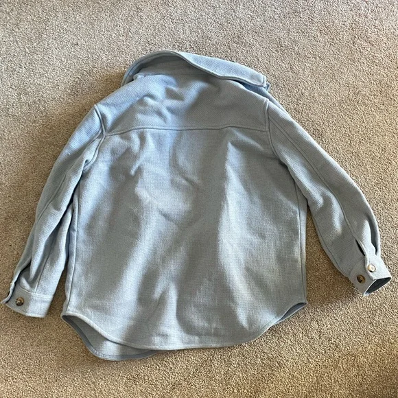 Cozy blue shacket - Picture 3 of 3